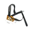 Rockskydd Vuxen vänster höger fot Ascender Mountaineering Tree Rigging Arborist Climbing Rappelling Safety Equipment Anti-Droping Protector HKD230810