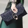 Personnalité élégante sac pour femmes en diamant encrue à la main Tempérament de robe de soirée avec sac à dîner tout apparenté