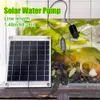 Dekoracje ogrodowe 10 W Mini Solar Water Pomp Pomp Bezszczotka Solar Panelu Solar Fish Water Basen Zestaw 12 V Dekoracja ogrodowa Fontanna Pond Pum Aquarium 230810