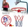 Kulki 32 cm wisząca do koszykówki zamontowana na ścianę bramkową obręcz obręczy netto sportowy i zewnętrzny koszyk 230811
