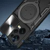 Étuis de téléphone portable à lentille coulissante pour Redmi A1 A2 Note 9 10 11 12 Pro Max 9T 10 10C 10A 11A Hybrid PC TPU Kickstand Designer Phone Case