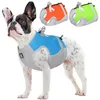 Kamizelka chłodząca psa do małej średniej uprzęży psa kamizelka szczeniaka ubrania odblaskowa ochrona uv pies stroje Chihuahua Pug Pet Supplies 230810