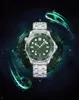 new Grey men's omg ceramic watch precision steel bezel with black diving scale hollowed embossed luminous coating is automatic 42mm watches Diving 300 meters