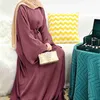 Scarves Plain Abaya Full Lenght Dress Muslim Women Modest Gown Islamic Clothing Dubai Saudi Turky Hijab Robe Casual Outfits Ramadan Eid