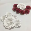 Decorative Flowers 12pcs Simulation Cardboard Giant Paper Rose Showcase Wedding Backdrops Props Flores Artificiais Para Decora O