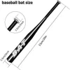 Sweatband Baseball Bat 20Inch Aluminum With Package Thickened Outdoor Sports Personal Defense 230811