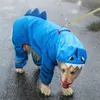 Vêtements pour chiens grand animal de compagnie arc-de-papier imperméable des vêtements de pluie à sauts pour les gros chiens moyens de petit chiens doréver en plein air manteau de vêtements pour animaux de compagnie 230810