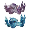 Decorative Objects Figurines Octopus Sculpture Luminous Resin Octopus Statue Outdoor Garden Landscape Ocean Fluorescence Home Decoration 230810