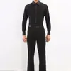 Stage Wear Men Latin Dance Shirt Male T-Shirt Ballroom Dancing Clothes Tops Professional Competition Dancewear