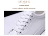 Chaussures habillées Spring Chaussures blanches hommes Chaussures décontractées baskets masculines Cool Street Chaussures Chaussures Brand homme chaussures chaussures plats