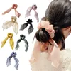 Hair Accessories 7 Styles Kids Headwear Elastic Bows Scrunchies Band Pure Color Fashion Glitter Silk Ring Rope Ties