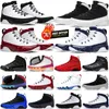 9 Fire Red Basketbalschoenen Heren 9s Particle Grey Chile Red Pearl Racer University Blue Bred Patent Antraciet Heren Trainers Sportschoenen