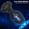 Remote sans fil vibration anal plug 10 vibratrice de bouche à bout de la prostate massage sexe toys pour hommes