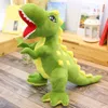 Animales de peluche de 60-120cm, juguete de gran tamaño, lindo dinosaurio, animales de juguete, compañero para niños, muñeco de bosque de peluche reconfortante