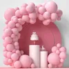 Andra evenemangsfestleveranser Balloon Garland Arch Kit Solid Colors Wedding Birthday Balloons Decoration Macaroon Party Balloons For Baby Shower Accessories 230810