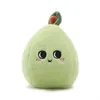 Animaux en peluche en peluche 10 cm Green Pear Sooth Toys Plumed Fruit Garden Series Toy for Children Education Toy R230810