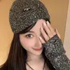 CC Beanie Sex Beanie Kadın Sequins Beanie Tasarımcı Beanie Moda Sokak Şapkası Kadınlar Cap Casual Pıhtılaşmış Şapkalar Kadın Casquettes Caps Tasarımcı Örme Şapka Kanalı Beanie