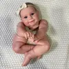 Куклы 19/24 -дюймовый уже нарисованный Reborn Doll Kit Maddie с тканью для тела 3D нарисованная кожа плесень высококачественной куклы ручной работы 230811