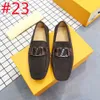 40 Модельный дизайнер роскошных брендов Men Loafers обувь для обуви для модной лодки, мужчина, кожаная кожаная мокасины мужская обувь