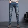 Men's Jeans 2023 Spring/Summer New High end Classic Fashion Retro Elastic Calf Men's Casual Ultra Thin Comfortable Trend Jeans 27-36 Z230814