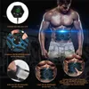 Kernbauch -Trainer EMS Electric Muscle Stimulator Home Fitnessstudio Equimal USB wiederaufladbare Fitness -Massage Bauchtrainer Körper Schlankung Massagebaste 230811