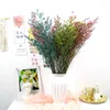 Dekorative Blumen farbenfrohe echte getrocknete Blume Liebe Gras 80G/Los Epoxidharz Bouquet für Schlafzimmer Hochzeitsbüro -Dekoration Schießrequisiten