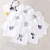 Women's Blouses White JK Uniform Summer Short Sleeve Japanese School Uniforms Girls Kansai Collar Sailor Blouse Woman Lolita