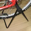 Bilbilsställen Universal Foldbar cykelcykel Display Rack Triangle Wheel Hub Repair Stand Kickstand för vertikala parkeringstillbehör 230811