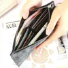 Wallets Purse Ladies Wallet Long Money Bags Simple Style Coin Leather Thin Female Card Holder Solid