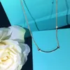 Collier de créateur à la mode femme de luxe de luxe bijoux de mode collier de mode de mode 18k colliers en or bijoux bien