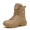 Bottes d'automne hiver en plein air Military Combat Training Boots Chaussures de sport non glissantes Boots de randonnée masculine Men Boots Army Boots Desert Work Shoe 230811