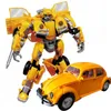 Трансформационные игрушки роботы в запасе BPF 21см робот -танк модель игрушек Cool Transformation Anime Figures Aircraft Car Movie Kids Gift SS38 6022A 230811