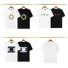 Designer Famous Mens High Quality T Shirt Letter Print Round Neck Short Sleeve Black White Fashion Men Women Teesm-3xl