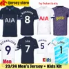 23 24 Tottenham SON Fußballtrikot 2023 2024 SPUR KANE RICHARLISON PERISIC Fußballtrikot KULUSEVSKI BENTANCUR Langes Herrentrikot Torwart Damen Shorts Kinderset