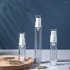 Förvaringsflaskor 5 ml/10 ml/15 ml skummande tvålflaska tom plastmousse ansiktsrengöringspump pump återfyllbar reselotion schampo dispenser