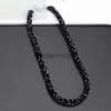 Collares colgantes collar de cristal hecho a mano Versión coreana Versión coreana Moda Decoración de cadena de cuello corto simple versátil para mujeres J230811