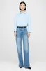 10A Wysokiej jakości projektant Roy Jeans Women Blue Mid Waszy