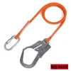 Rockskydd 1.6/3/5M Professionell bergsklättringsladd 12mm utomhus vandringstillbehör ROPE 1800 kg Hög styrka Survival Cord Safety Rope HKD230810