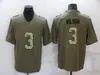 Mans Football 3 Russell Wilson Jersey 2 Pat Surtain II Vintage Salute Service Vapor Unt