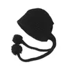 Шапочка/кепки черепа весна осенняя вязание женская шляпа шапка хип-хоп кепка турбан с твердой шапочкой для женщин теплые шапочки Крапки прекрасный студенческий подарок