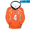 Men's Hoodies 2023 Anime Young Manga Harajuku Hooded Sweatshirt Haikyuu 3D Casual Adult Pullovers Girl/Boys Sweatshirts