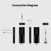 IATV Q3 Smart Black TV Stick HDR TV Android 10 Allwinner H313 ATV 4K Portable TV Prefix 2.4G 5G WiFi BT5.0 OTG 2023 Vs X96S TX3