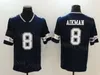 Men Football 55 Leighton Vander Esch Jersey 13 Michael Gallup 8 Troy Aikman 82 Jason Witten Vapor Untouchable Color Rush Thanksgiving Navy