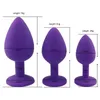 Toys anal soft silicone bouchon unisexe Sex Stopper 3 Adultes de taille différente pour les couples d'entraîneur de Menwomen SM 230811