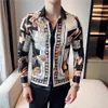 2022SSsssurys Designers Dress Shirt Matwear Fashion Society Black Men Solid Color Busines