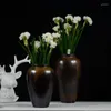 장식용 꽃 6pcs 40cm 에뮬레이션 인공 나르시시스 고급 실내 장식 가짜 꽃 실크 실크 도매 의식 장식