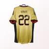 Retro Futbol Formaları 90 91 95 96 97 Gullit Gömlek 01 02 03 12 14 15 Maldini Van Basten Ronaldinho Kaka Inzaghi 06 07 Pirlo Shevchenko Baggio R o N A L D OC Milans Jersey