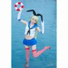 Cosplay perukları anime kantai koleksiyonu kancolle filo kızları kanmusu shimakaze cosplay kostüm denizci takımları kadınlar için seksi yaz elbisesi tam set 230810