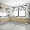 Perde Şükran Günü Sonbahar Beyaz Kısa Tül Mutfak Küçük Sear Salon Odası Ev Dekoru Voil Drapes
