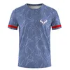 Camisetas ao ar livre Badminton e série de tênis 3D Impresso para homens e mulheres esportes extremos ao ar livre de mangas curtas Camiseta do pescoço 230811